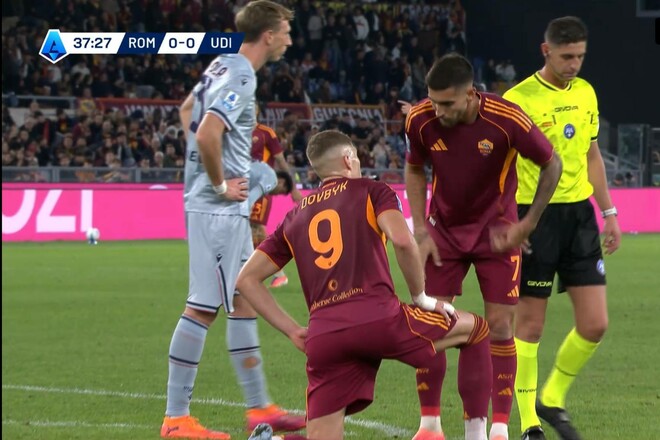 Сухожилля пошкоджено. Спортлікар розповів про терміни відновлення Довбика