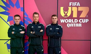 Украинские арбитры будут обслуживать матч юниорского ЧМ U-17