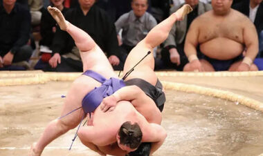 Через бедро. Украинец Аонишики выиграл третью схватку турнира в Фукуоке