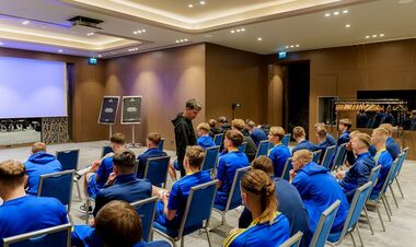 ФОТО. Молодежная сборная Украины начала ноябрьский сбор