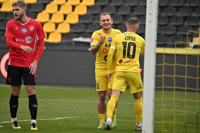 Перша ліга. Буковина відірвалася на 9 очок від Чорноморця