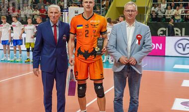 ФОТО. Лидер сборной Украины был признан MVP победного матча Кажанов