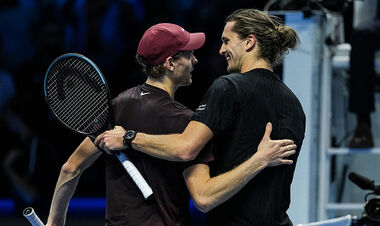 Янник Синнер – Александр Зверев. Итальянец – в полуфинале. Видеообзор матча