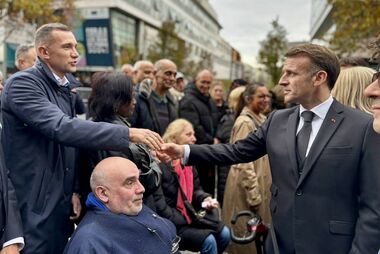 ФОТО. Шевченко с Макроном почтил память жертв терактов в Париже