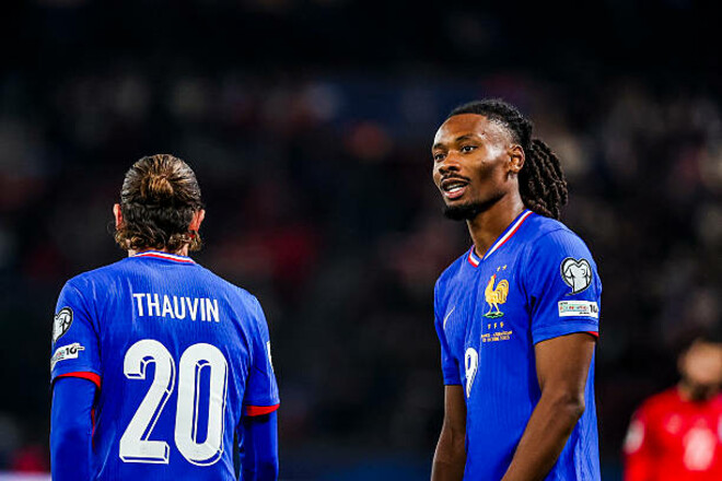 Збірна Франції внесла зміни в заявку напередодні матчу з Україною