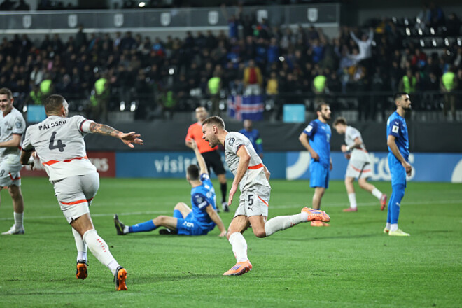 Исландия одолела Азербайджан и сравнялась с Украиной по очкам в отборе к ЧМ