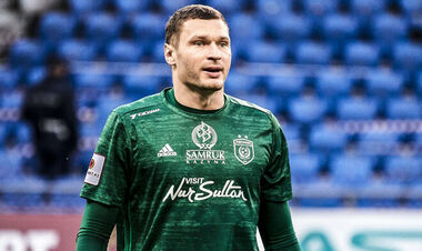 37-летний украинец признан лучшим вратарем чемпионата Казахстана