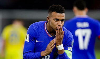 55 and 400 from Mbappe. The striker came close to Giroud's record