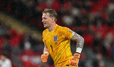 Джордан Пикфорд сыграл 10 подряд «сухих» матчей за сборную Англии