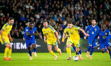 Франція зіпсувала ювілей збірній України