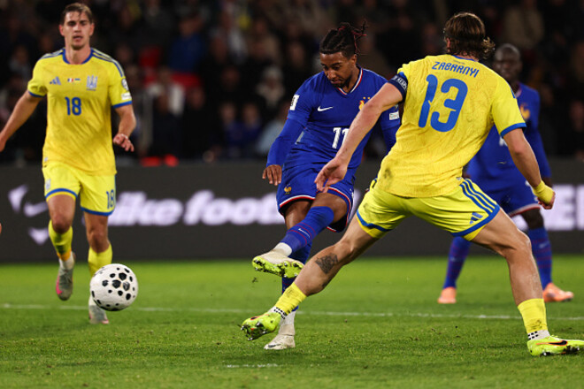 ВИДЕО. Как Олисе сделал счет 2:0 в пользу Франции в матче против Украины