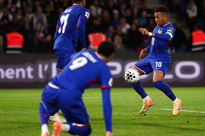 ВИДЕО. 3:0. Мбаппе оформил дубль в матче квалификации ЧМ Франция – Украина