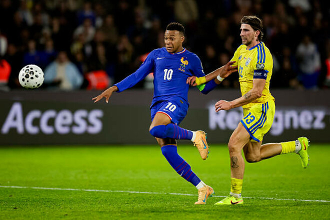 Франція втретє в історії забила 4+ голи в ворота України