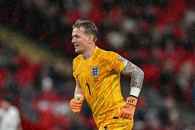 Джордан Пикфорд сыграл 10 подряд «сухих» матчей за сборную Англии