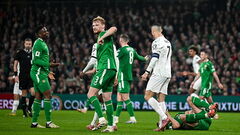 Red Ronaldo. Portugal was embarrassed in Dublin and has not yet qualified for the World Cup-26