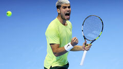 Алькарас здолав Музетті і з трьома перемогами вийшов у плей-оф ATP Finals