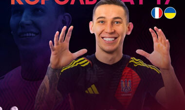 Назван лучший игрок сборной Украины по футзалу в матче с Францией