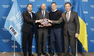 ФОТО. Шевченко и делегация УАФ провели встречу с руководителями FIFA