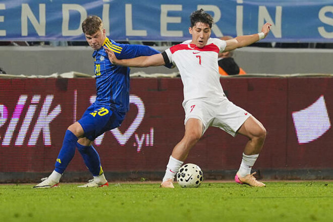 ВИДЕО. Турция U-21 открыла счет в матче против Украины