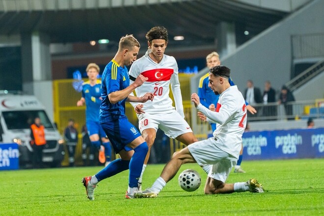 ВИДЕО. Как сборная Украины U-21 проиграла важный матч в Стамбуле