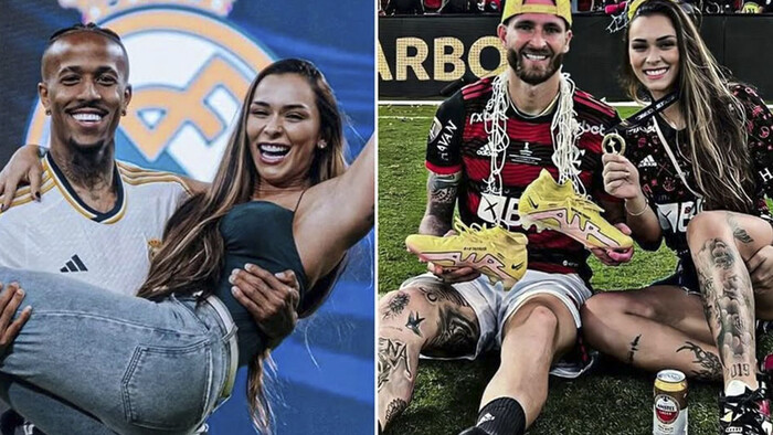 ФОТО. Известные футболисты обменялись девушками: громкий скандал