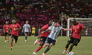 Стало відомо, скільки заробила Аргентина за товариський матч з Анголою