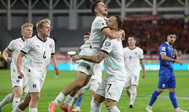 Дубль Арнаутовича. Австрія в гостях здолала Кіпр