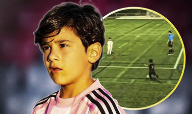 ВИДЕО. Самый младший сын Месси шокировал своим новым голом. Шедевр