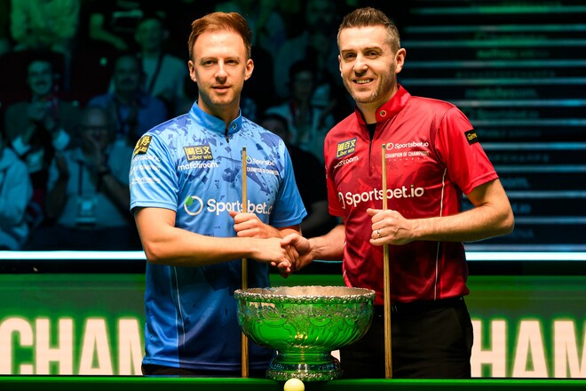 Джадд Трамп – Марк Селби. Финал в Лестере. Смотреть онлайн. LIVE трансляция