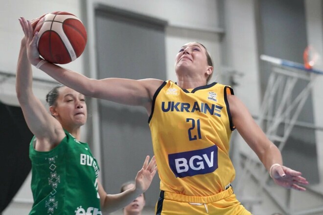 Відбір до Євробаскету. Жіноча збірна України посідає 2-ге місце у групі