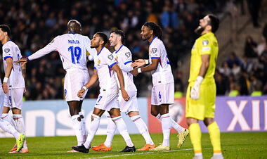 Франция одолела Азербайджан и завершила группу квалификации ЧМ с 16 очками