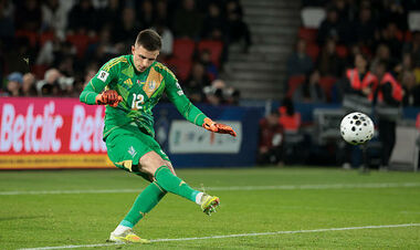 Трубин вышел на 3-е место по количеству «сухих» матчей за сборную Украины