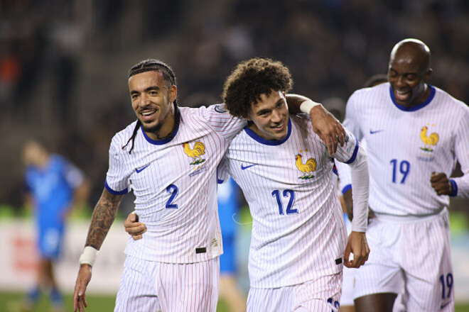 Азербайджан – Франция – 1:3. Камбек после пропущенного на 4-й. Видео голов