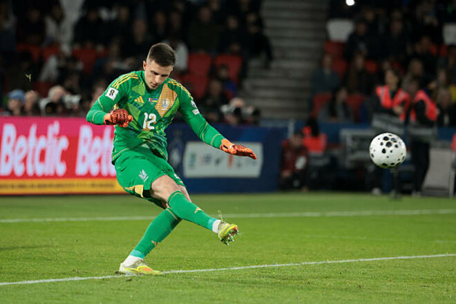 Трубин вышел на 3-е место по количеству «сухих» матчей за сборную Украины