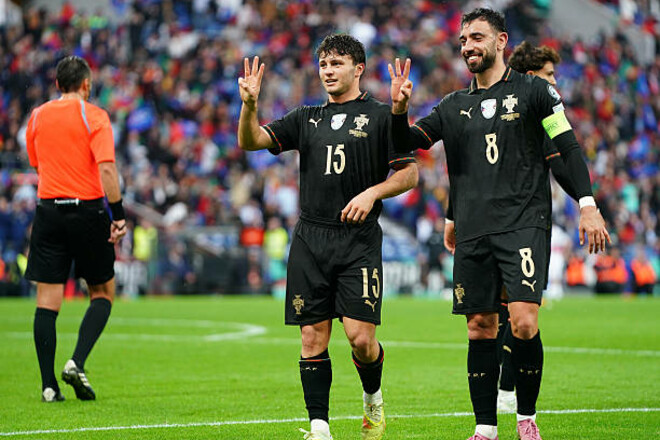 Жоау Невеш и Бруну Фернандеш повторили достижение сборной Португалии