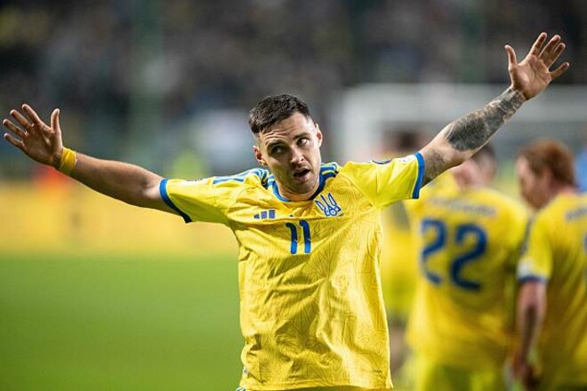 Гуцуляк сделал 5 результативных действий за последние 4 матча сборной