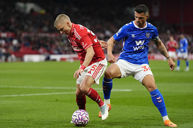 Ноттінгем Форест з Зінченком зазнав сенсаційної поразки в АПЛ