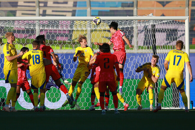 ФОТО. Сборная Украины U20 на ЧС пропустила от южнокорейцев на 80-й минуте