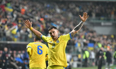 Найкращим бомбардиром збірної України у 2025 році став Олексій Гуцуляк