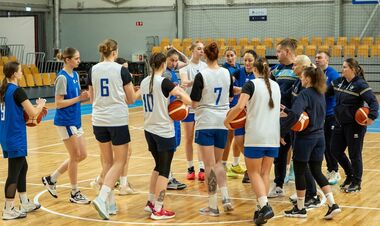 ФОТО. Сборная Украины провела тренировку накануне матча с Азербайджаном