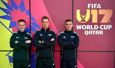 Украинская бригада арбитров будет работать на матче плей-офф юношеского ЧМ