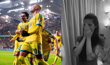 ВИДЕО. Жена Сергея Реброва «взорвалась» после победы сборной Украины