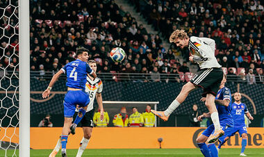 ВИДЕО. Германия забила 4 мяча в первом тайме матча со Словакией