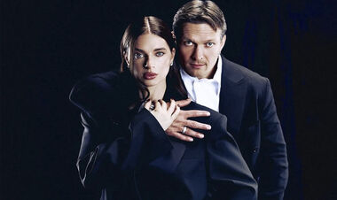 ФОТО.Усик знову підкорив мережу: стильна фотосесія чемпіона та його коханої