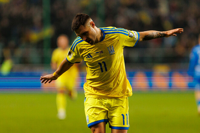 Гуцуляк забив один із найпізніших домашніх голів збірної України