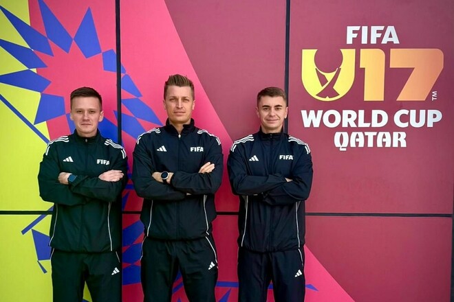 Украинская бригада арбитров будет работать на матче плей-офф юношеского ЧМ