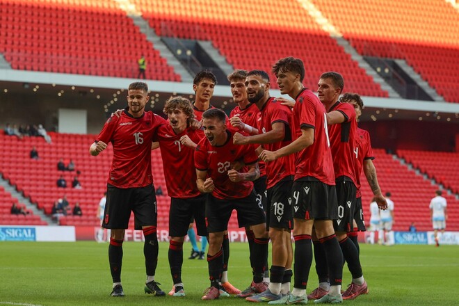 ВИДЕО. Албания U-21 забила второй гол Украине в компенсированное время