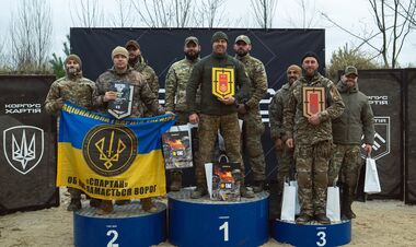 ФОТО. 2-й корпус НГУ «Хартія» провів перший чемпіонат з прикладної стрільби