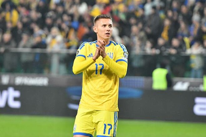 Полузащитник сборной Украины: «Боремся до конца. За страну. За наших людей»