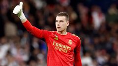 Lunin learned from Alonso the news when he will finally play for Real